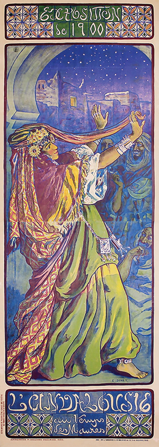 L'Andalusia al tempo dei Mori - Esposizione di Parigi del 1900